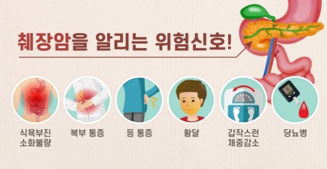 췌장암 신호