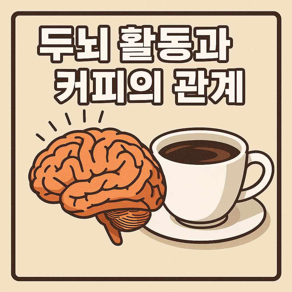 두뇌 활동과 커피의 관계