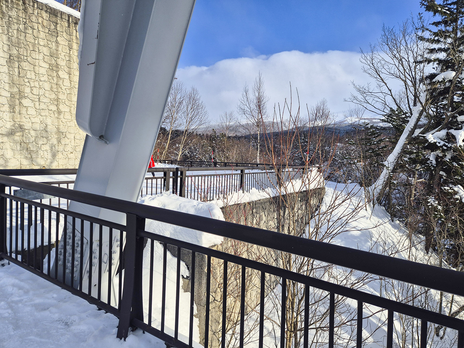 흰수염폭포 포토존 1