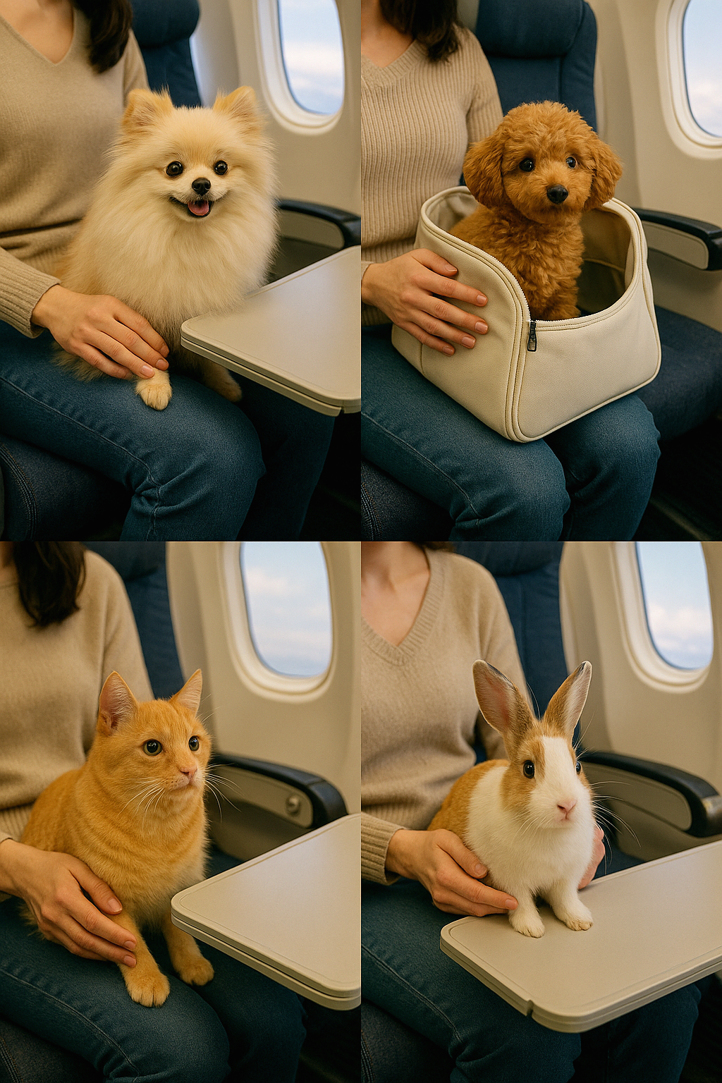 비행기로 반려동물과 안전하게 여행하기 위한 준비와 탑승 요령