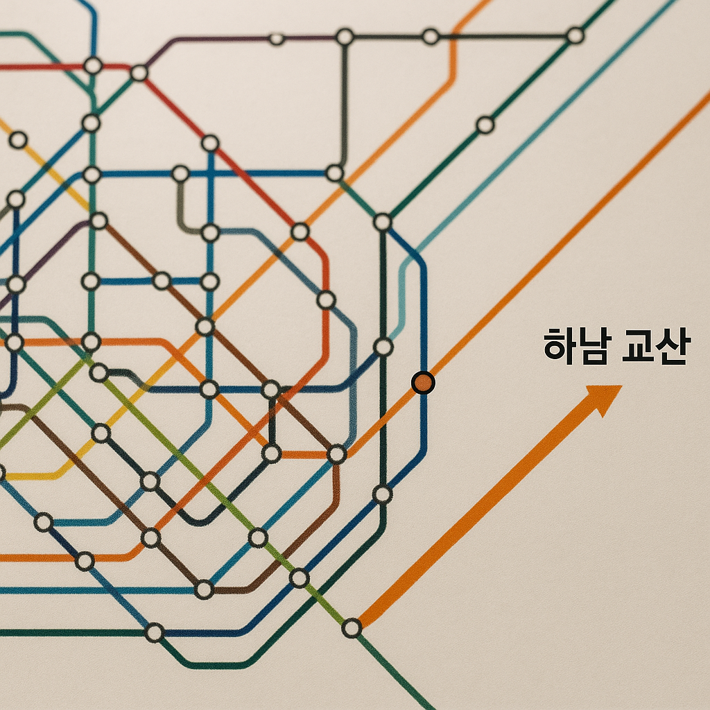 부동산 3기 신도시 중 하남 교산에 대한 사진입니다.