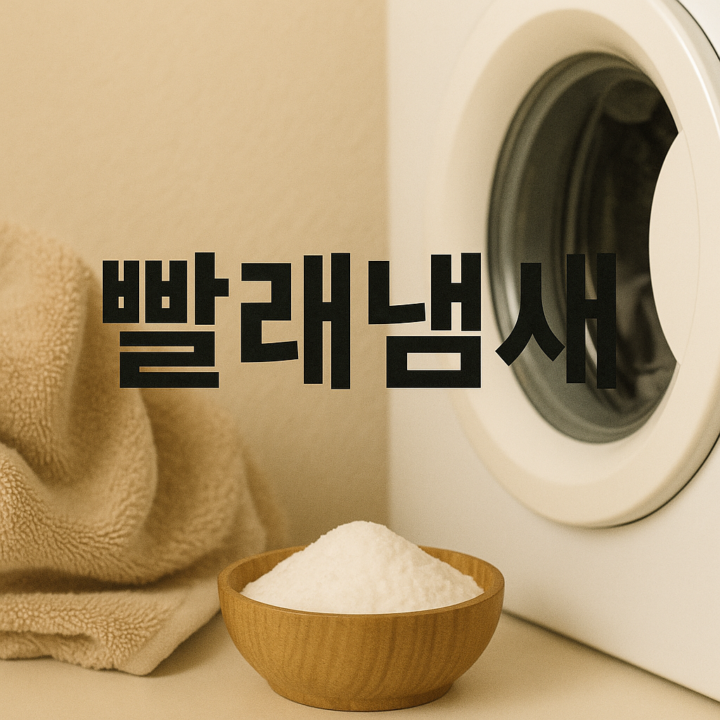 빨래냄새 원인과 완벽 제거법: 식초&middot;과탄산소다&middot;구연산 비교