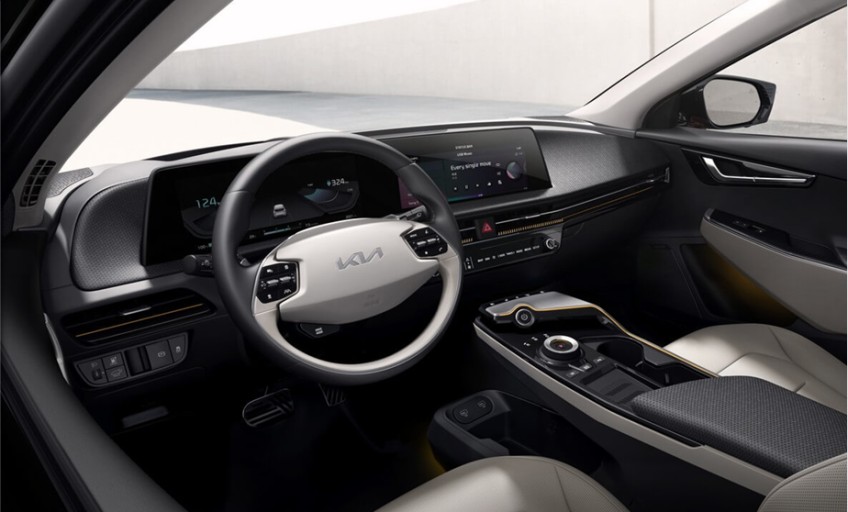 기아 EV6 실내 인테리어