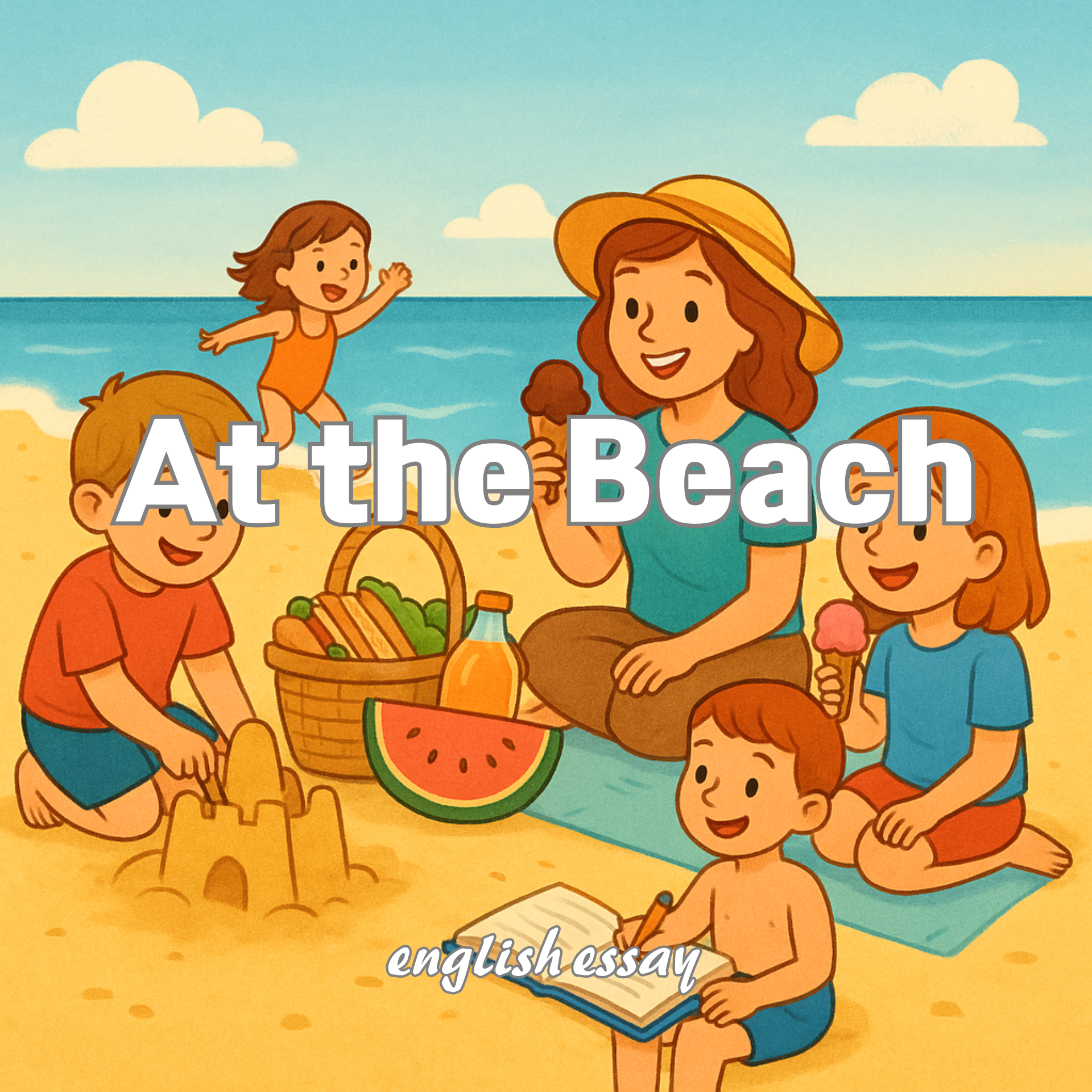 At the Beach 해변에서