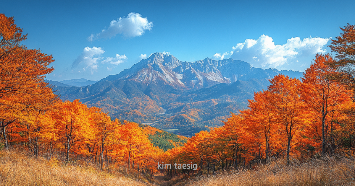 계방산의 사계절