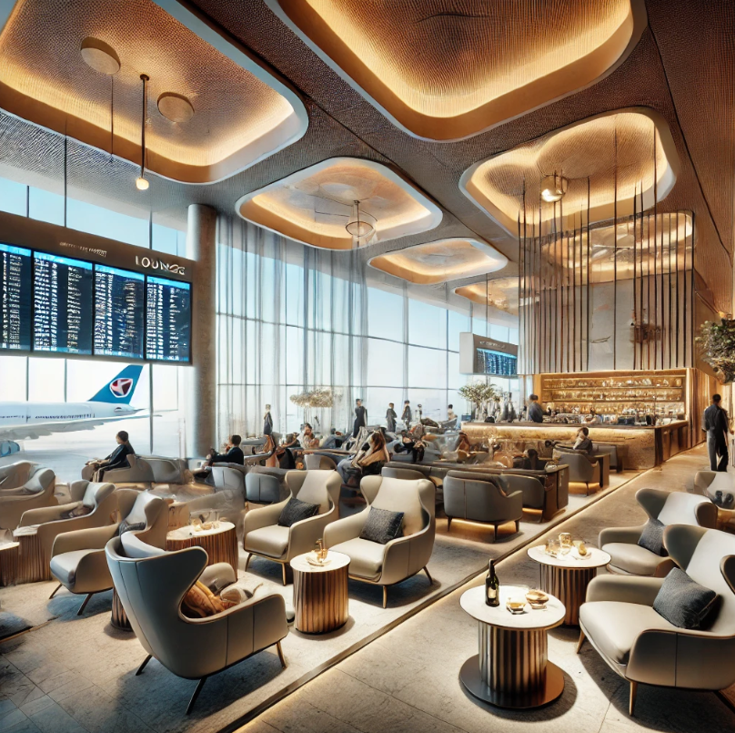 공항 라운지 관련 사진