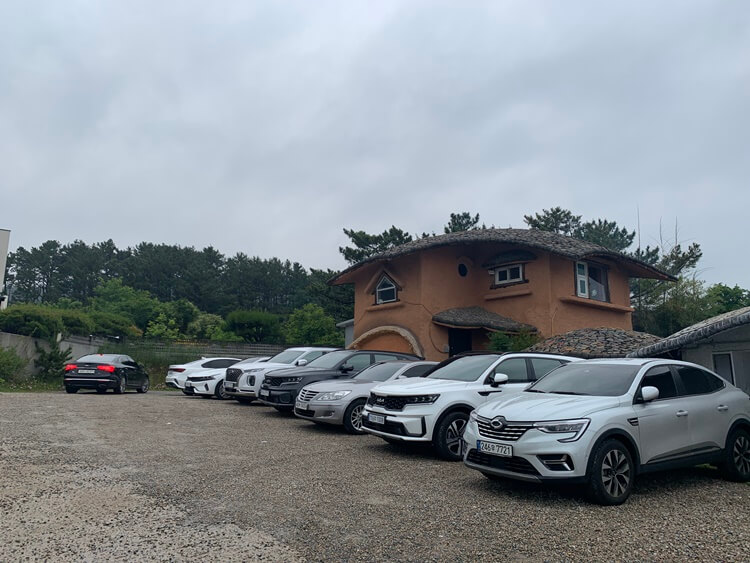 빌라드웨이브 주차장