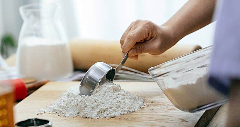 요리에-사용되는-베이킹소다-모습