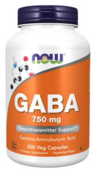 나우푸드 GABA 750mg 베지 캡슐&#44; 200정&#44; 1개