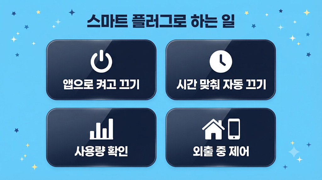 스마트 플러그로 할 수 있는 일