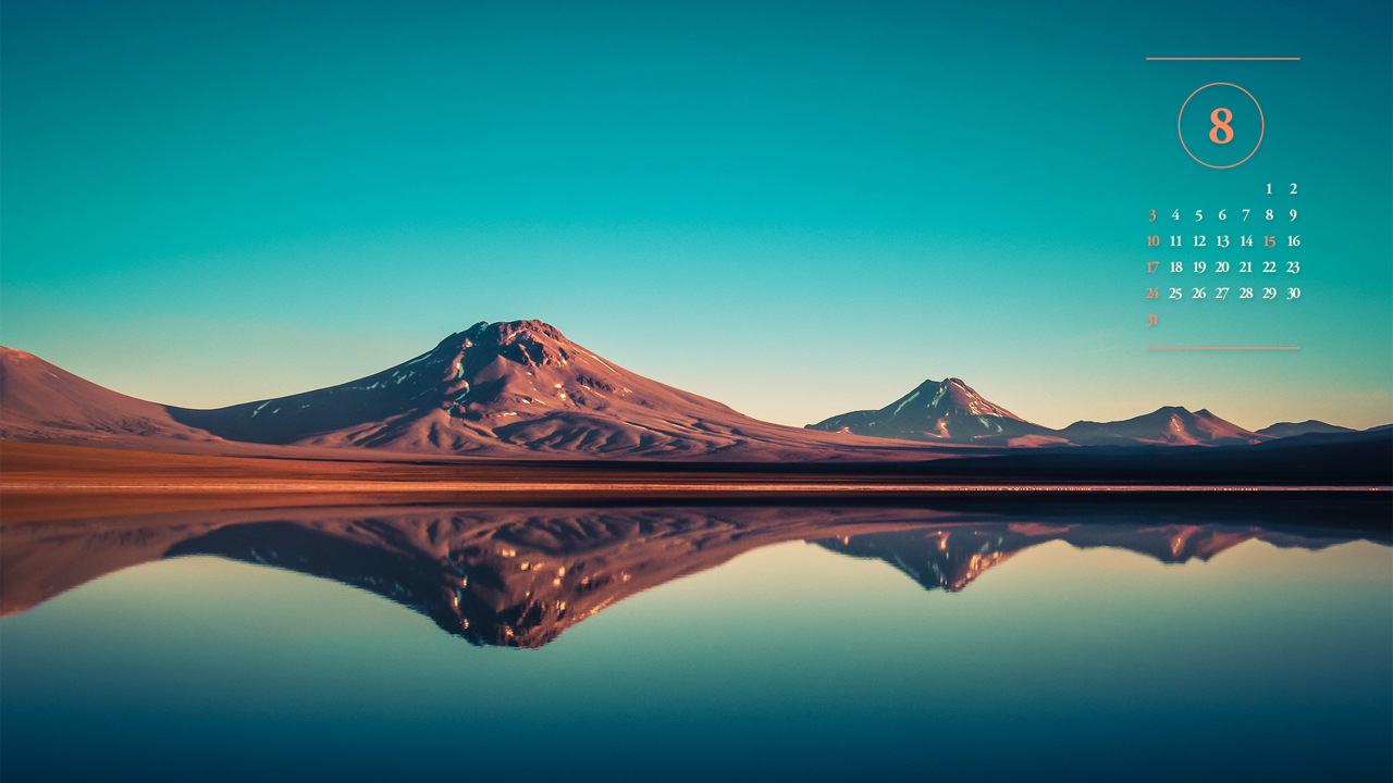 09 소금호수 A - 2025년8월 노트북배경화면