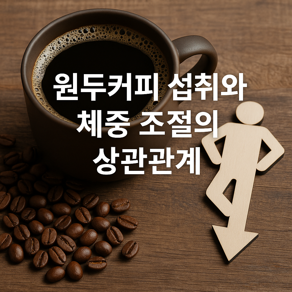 원두커피와 체중조절과의 상관관계