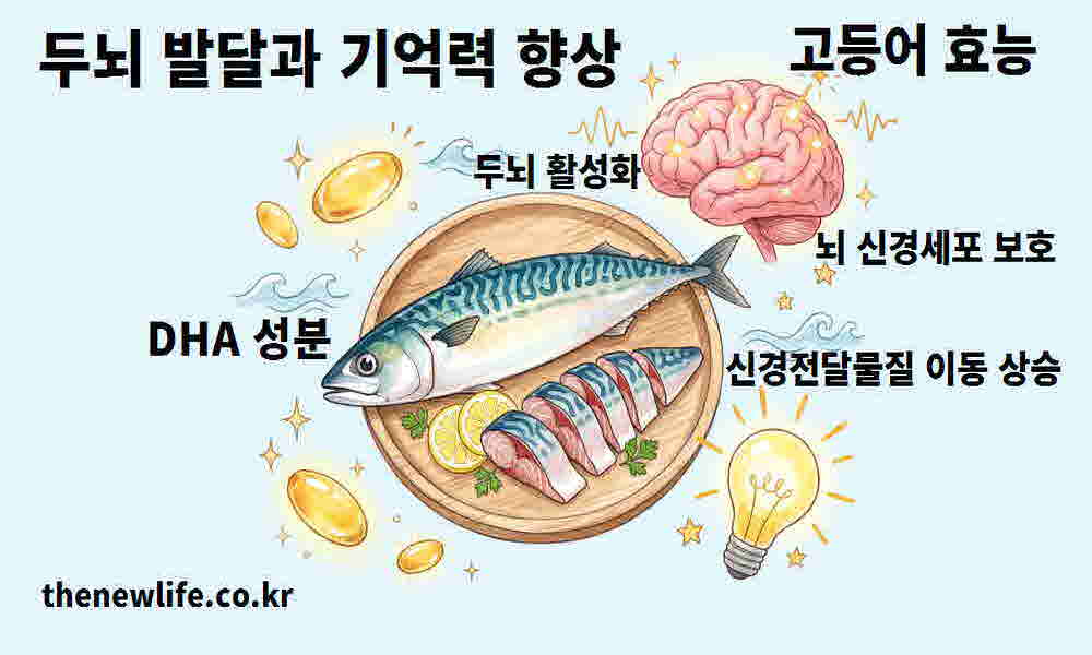 고등어 효능 두뇌 발달 기억력 향상