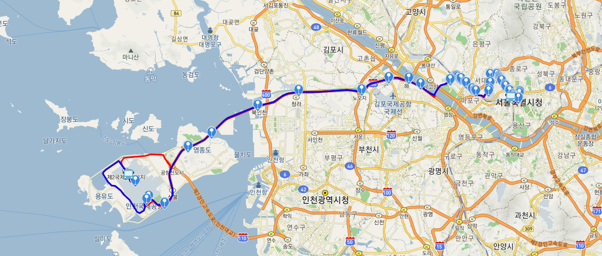 6005번 공항버스