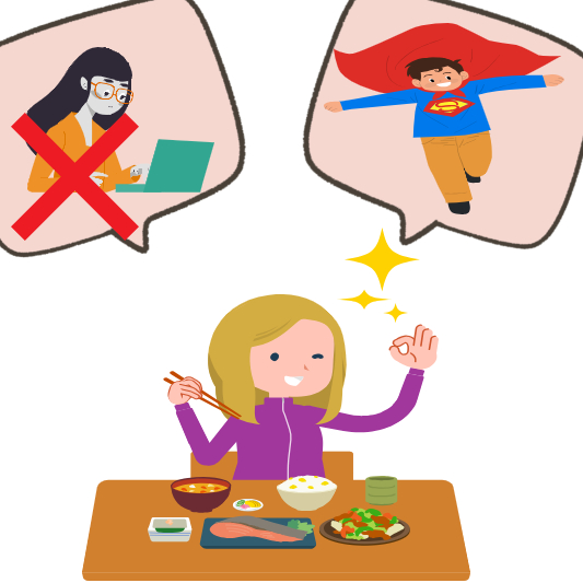 월요일병 아침식사