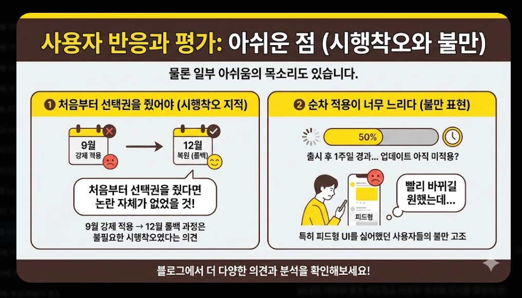카카오톡 12월 업데이트 친구탭 복원