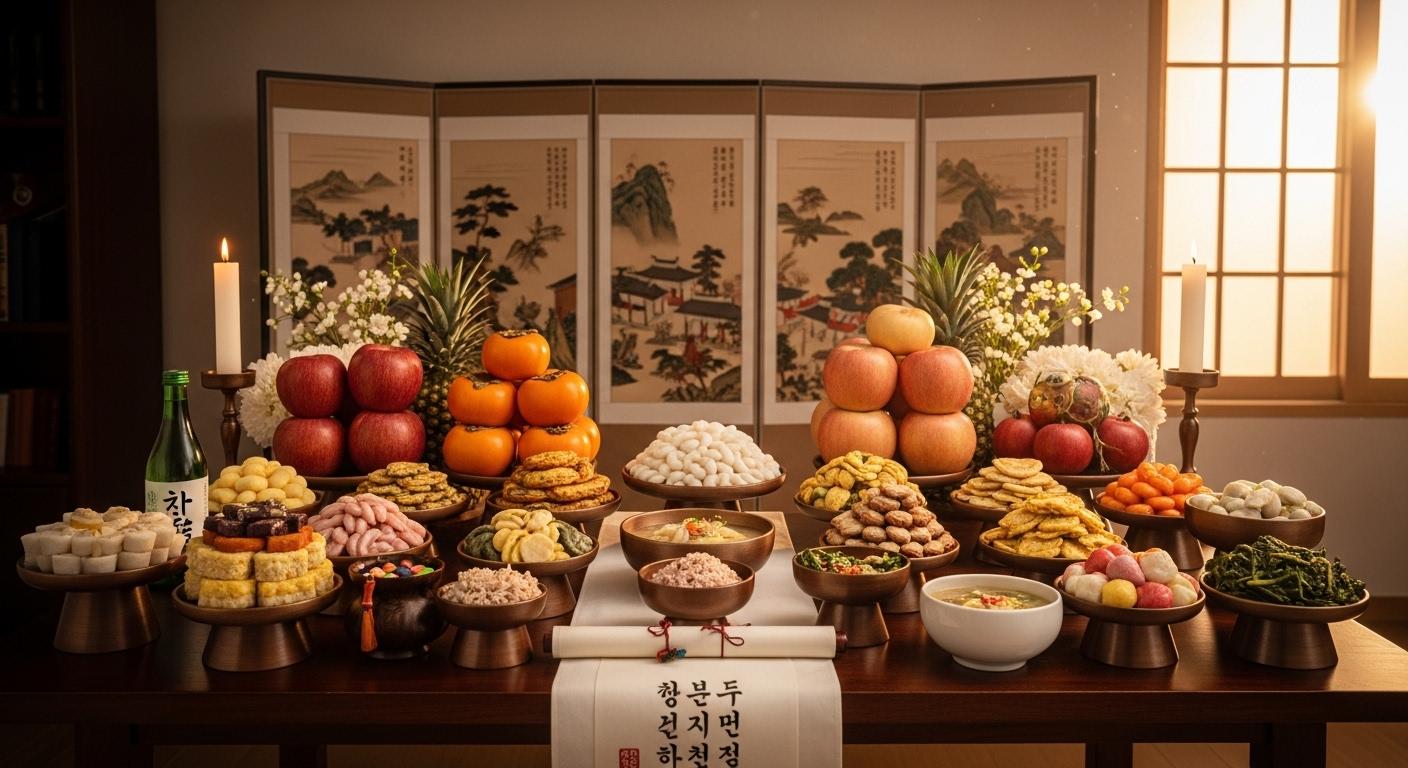 추석 차례 한글 축문