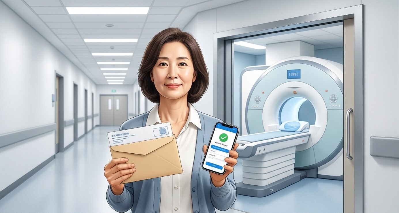 허리 MRI 비용을 스마트폰으로 실비청구 하기