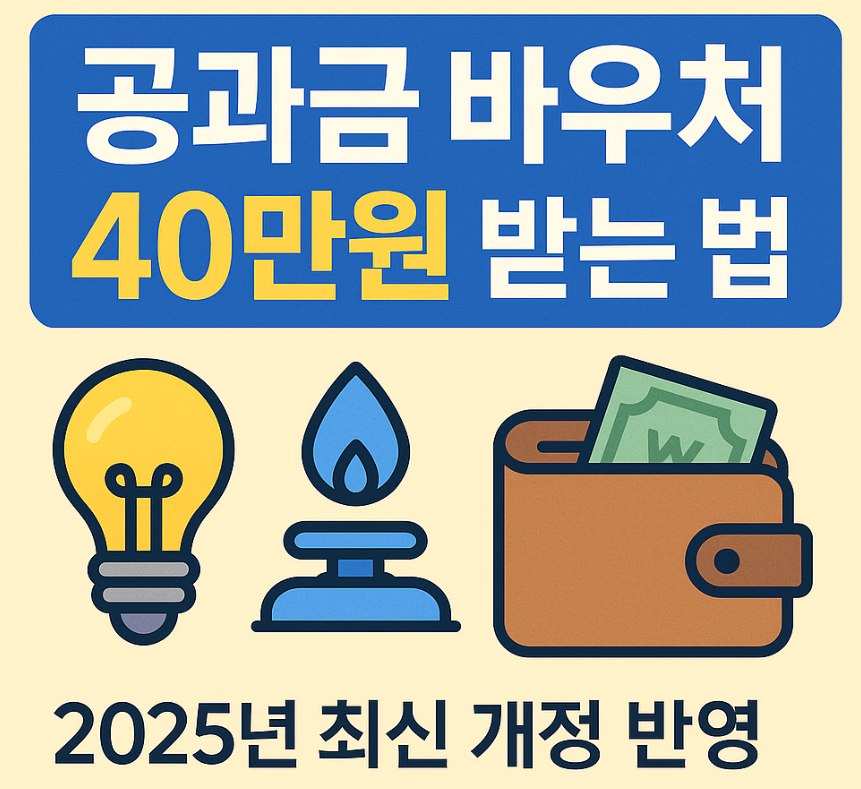 공과금 바우처 신청