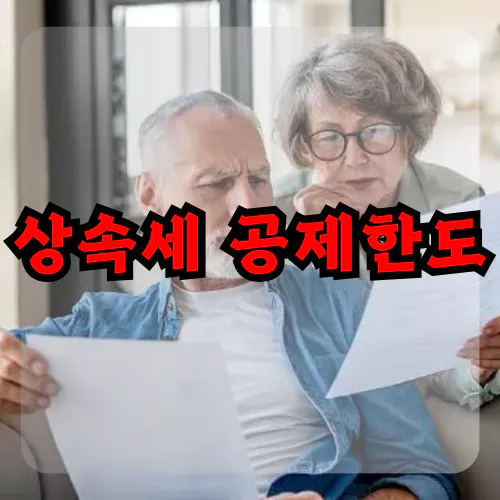 상속세 공제한도