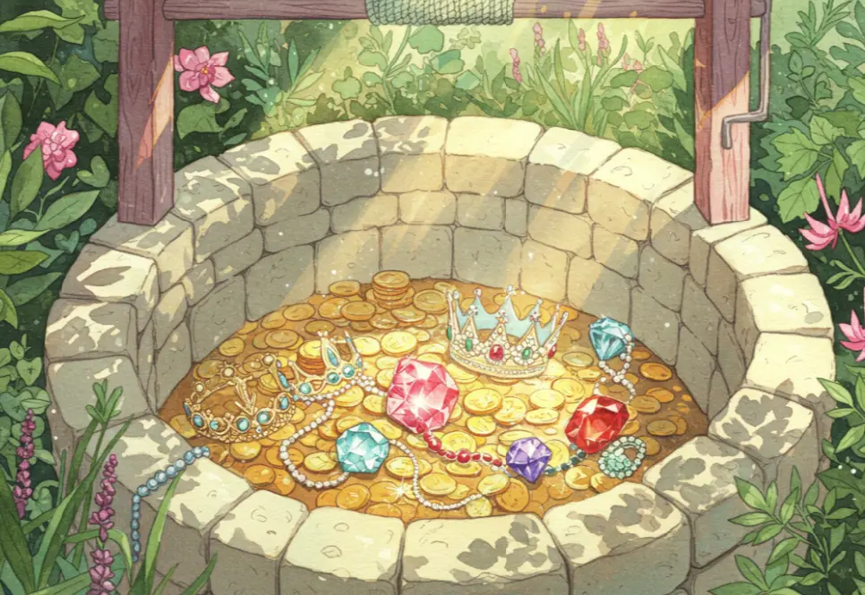 우물에서 맑은 물을 길어 올리는 꿈