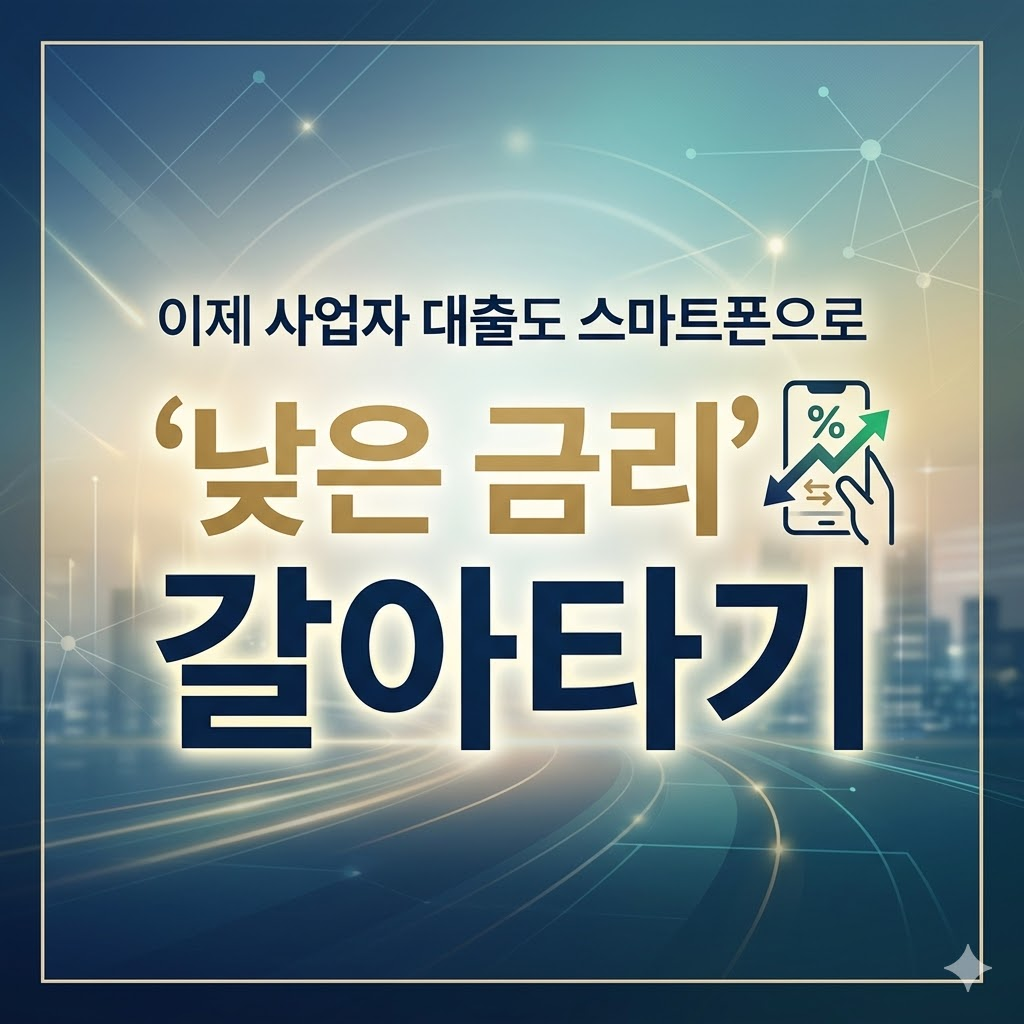 18일부터 개인사업자도 스마트폰으로 대출 갈아타기 가능
5개 대출비교플랫폼&middot;13개 은행 앱으로 조회해 비교