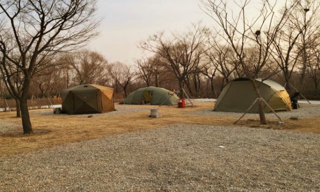 난지캠핑장-바베큐존