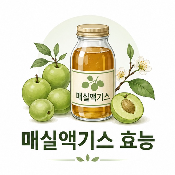 매실액기스 효능과 성분 정리