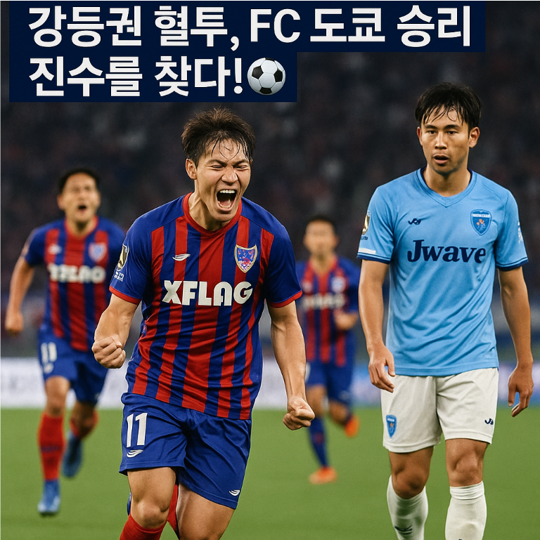 J1리그 FC 도쿄 vs 요코하마 FC: 강등권 혈투, FC 도쿄 승리 진수를 찾다! ⚽