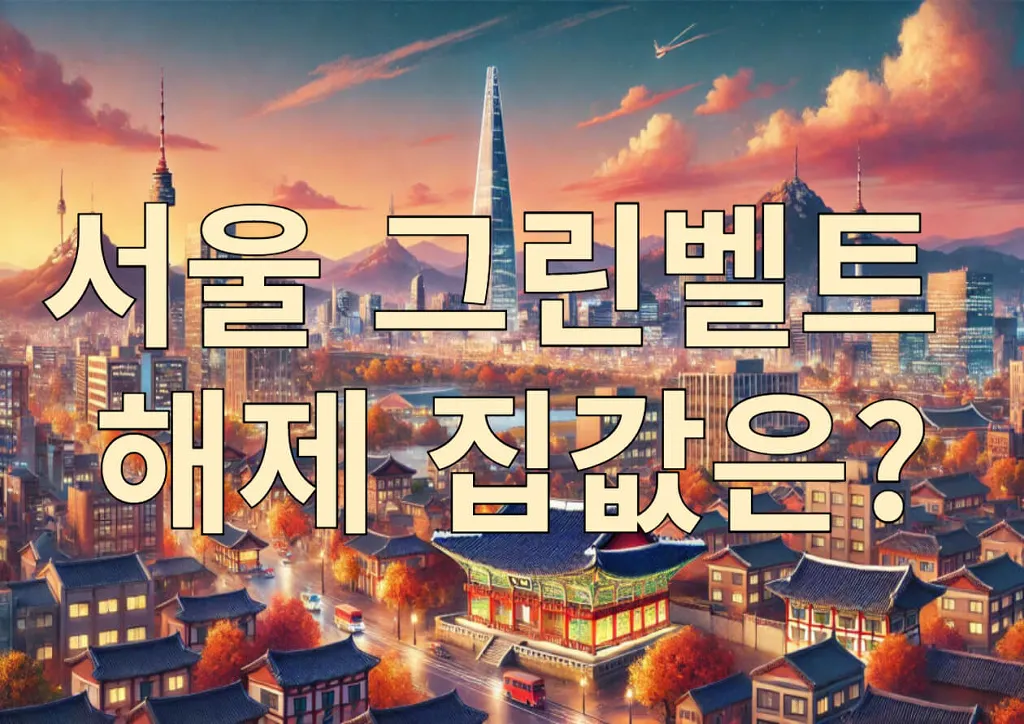 서울 그린벨트 해제