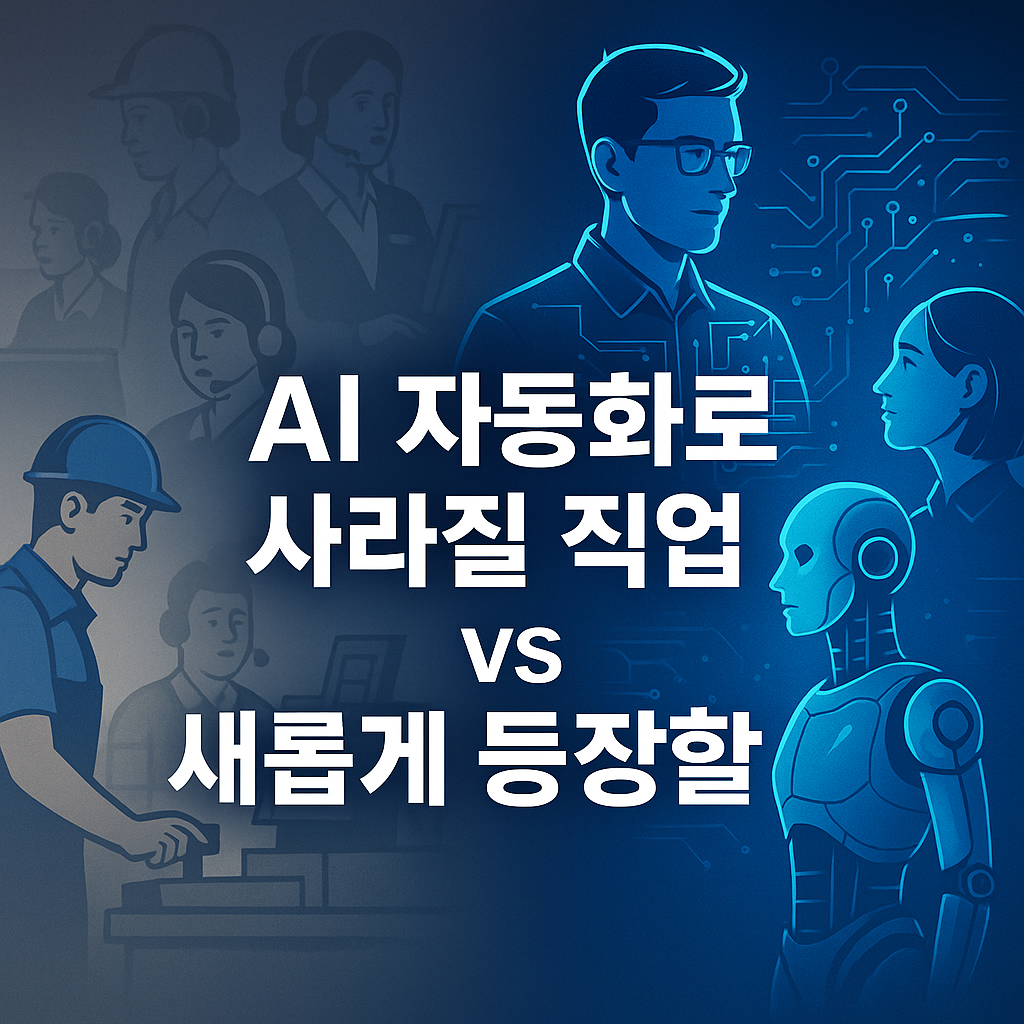 AI 자동화로 사라질 직업 vs 새롭게 등장할 직업
