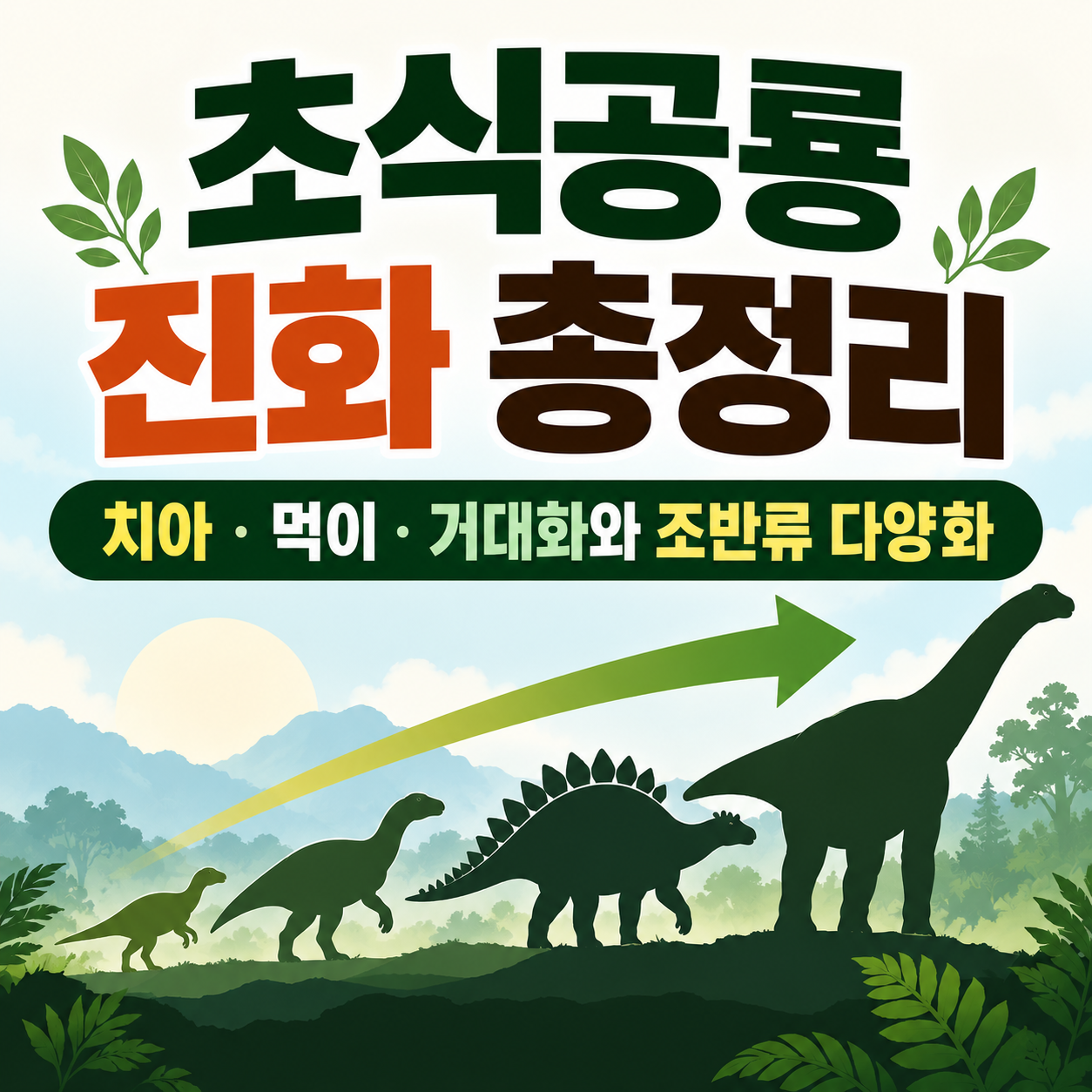 초식공룡 진화