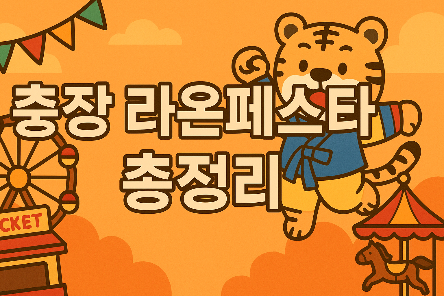 충장 라온페스타 총정리