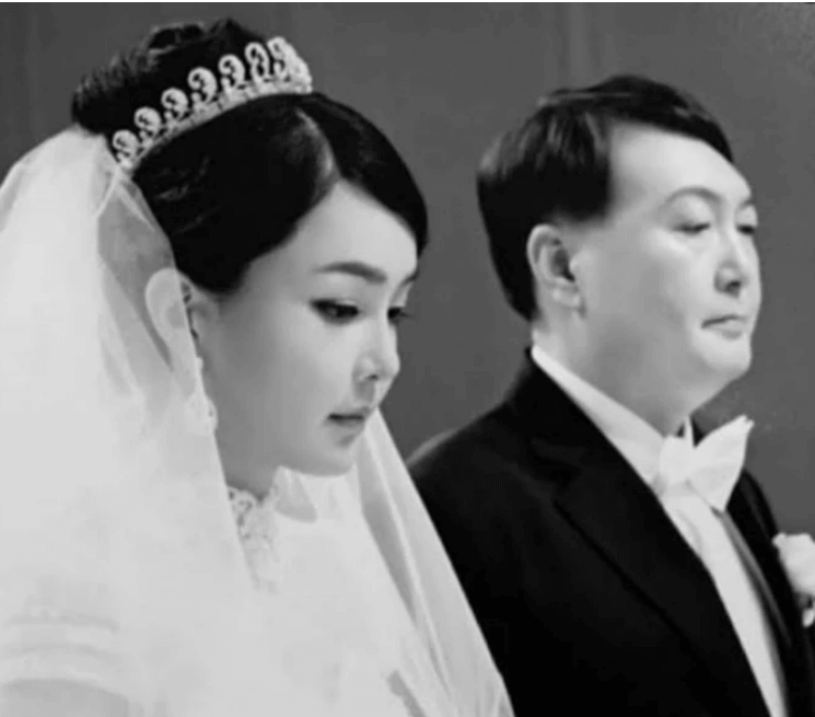 김건희 _윤석열 _결혼사진