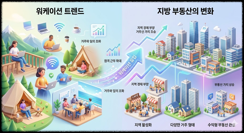 워케이션 트렌드와 지방 부동산의 변화