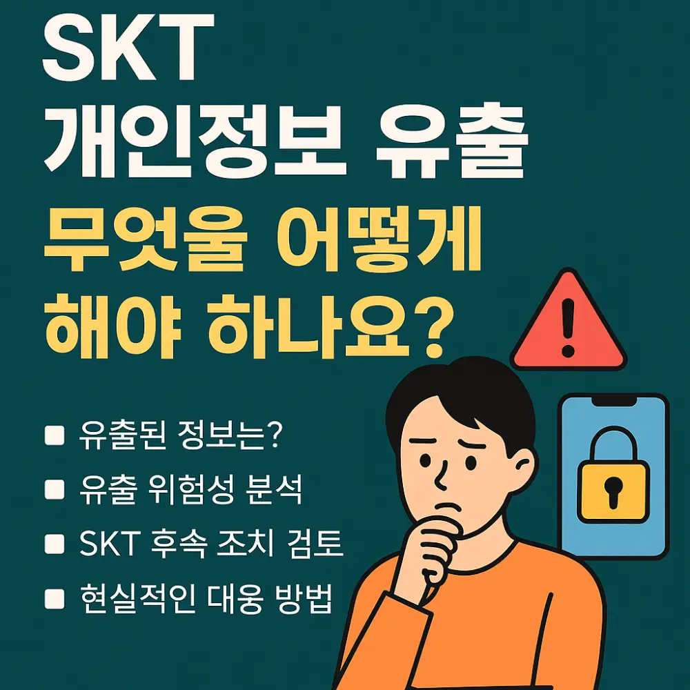 SKT 개인정보 유출-썸네일