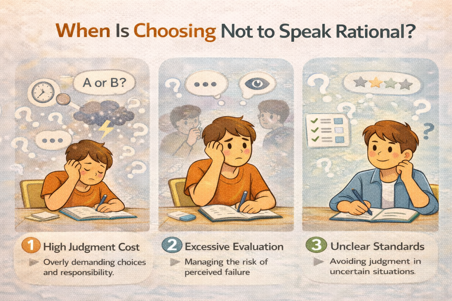 말하지 않는 선택은 언제 합리적인가