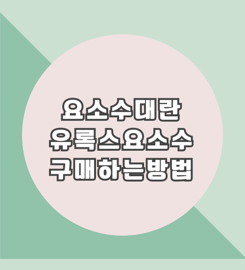 유록스요소수10L리터