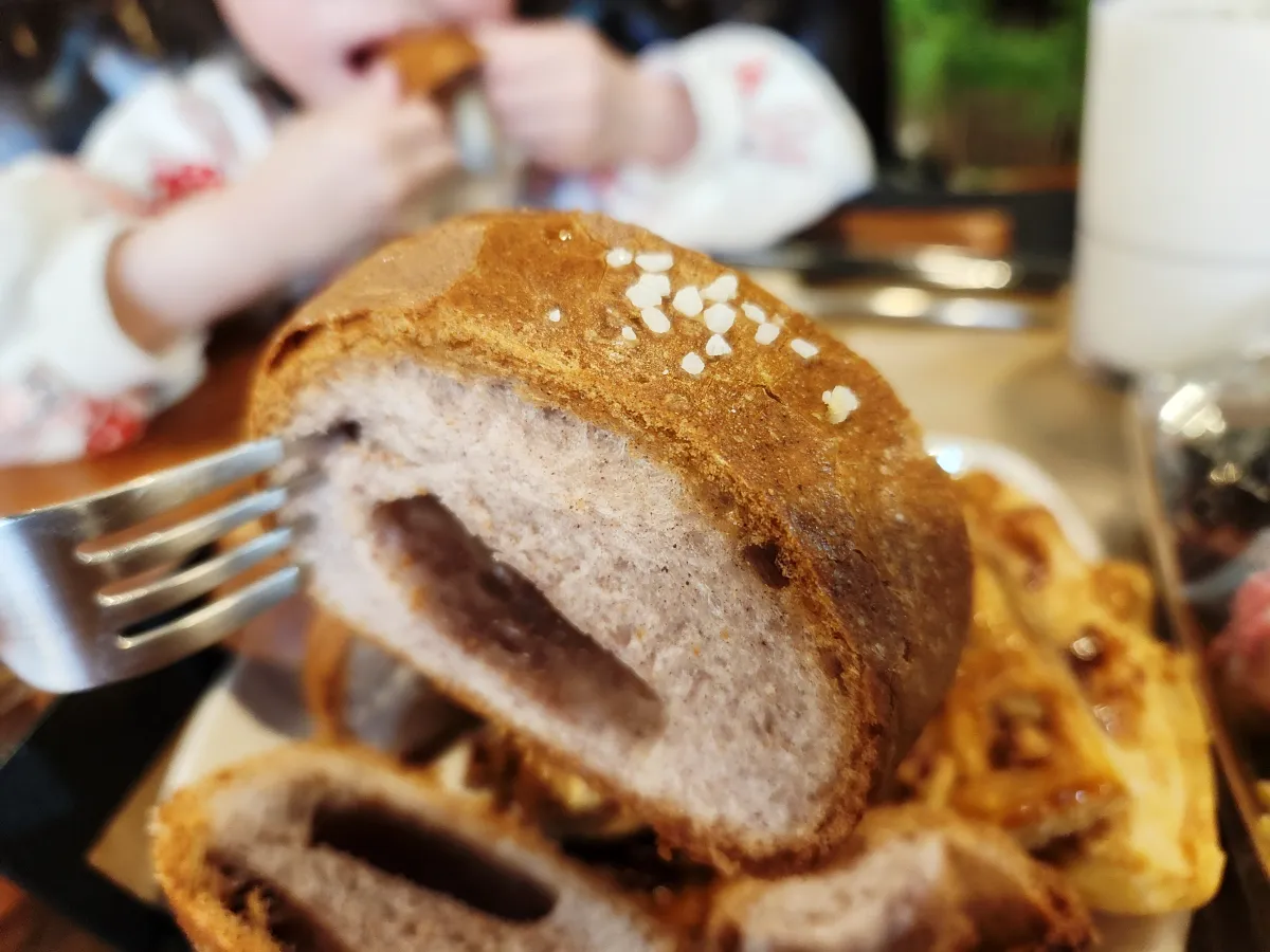 소금빵-클로즈업