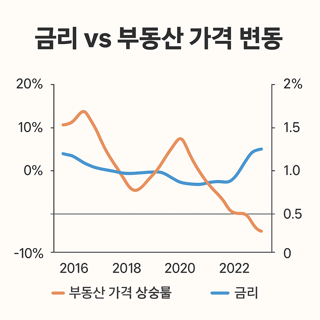 부동산 경기와 금리의 상관관계