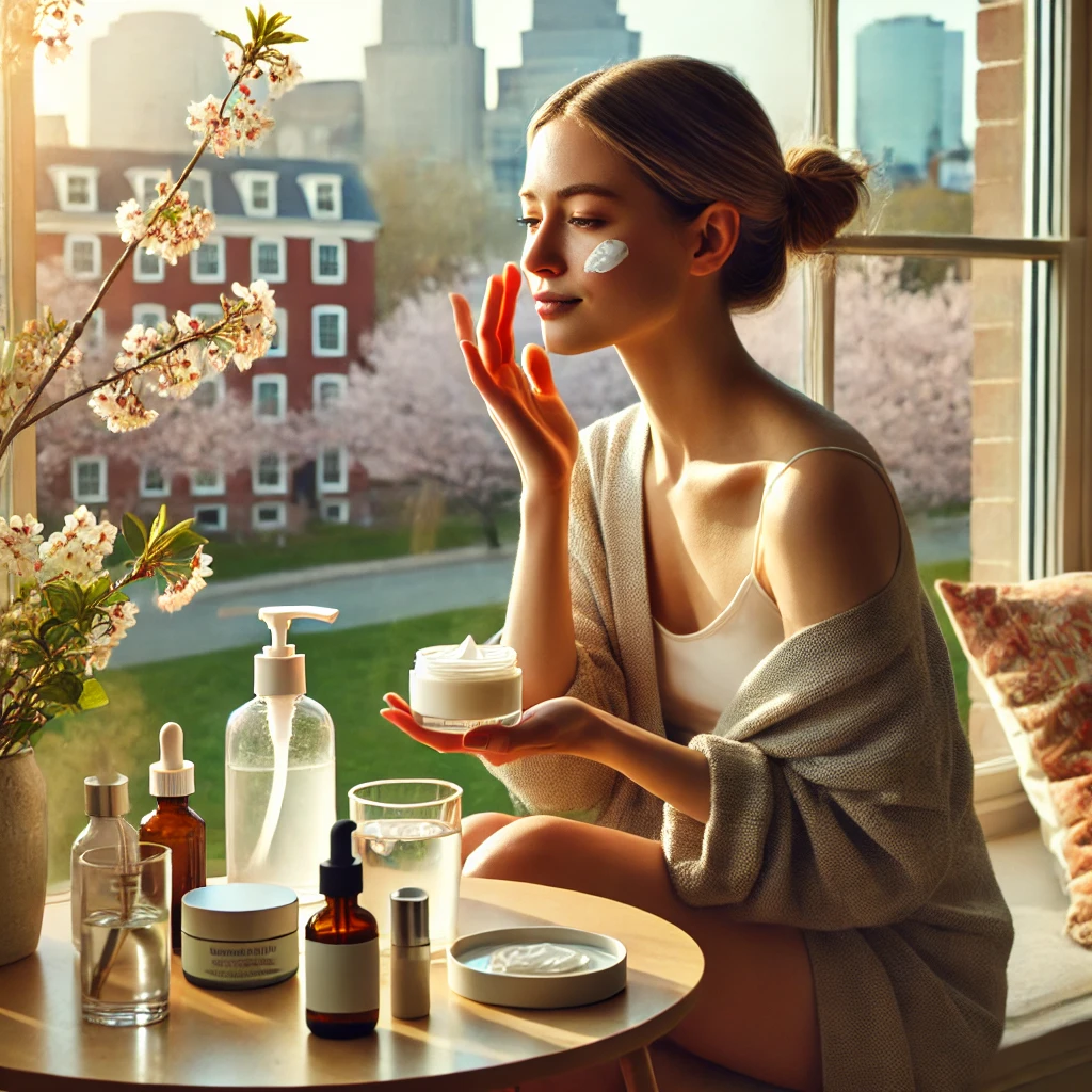 보스턴 4월 건강한 피부 관리