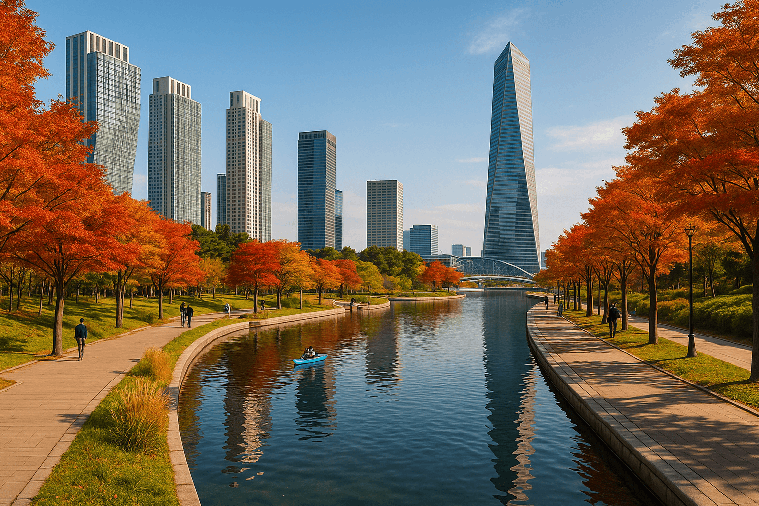 9월 송도 센트럴파크에서 즐기는 도심 속 가을 힐링 산책