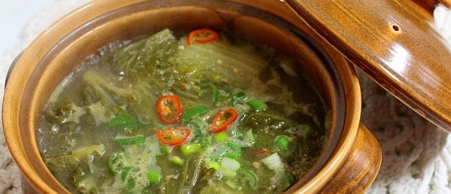 봄동된장국 2