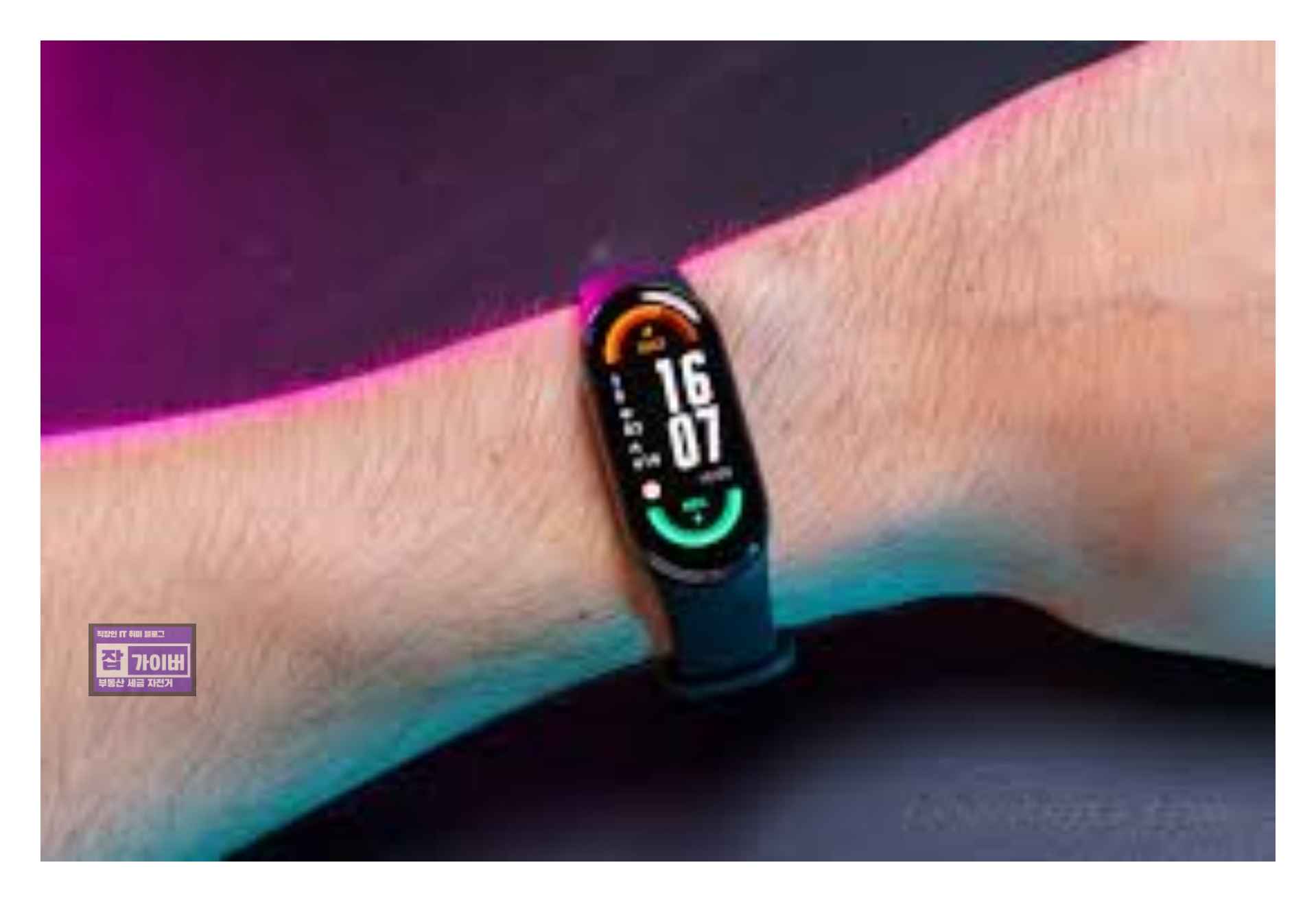 Amazfit GTR GTS 아이폰 스마트워치 음악 알림 제어