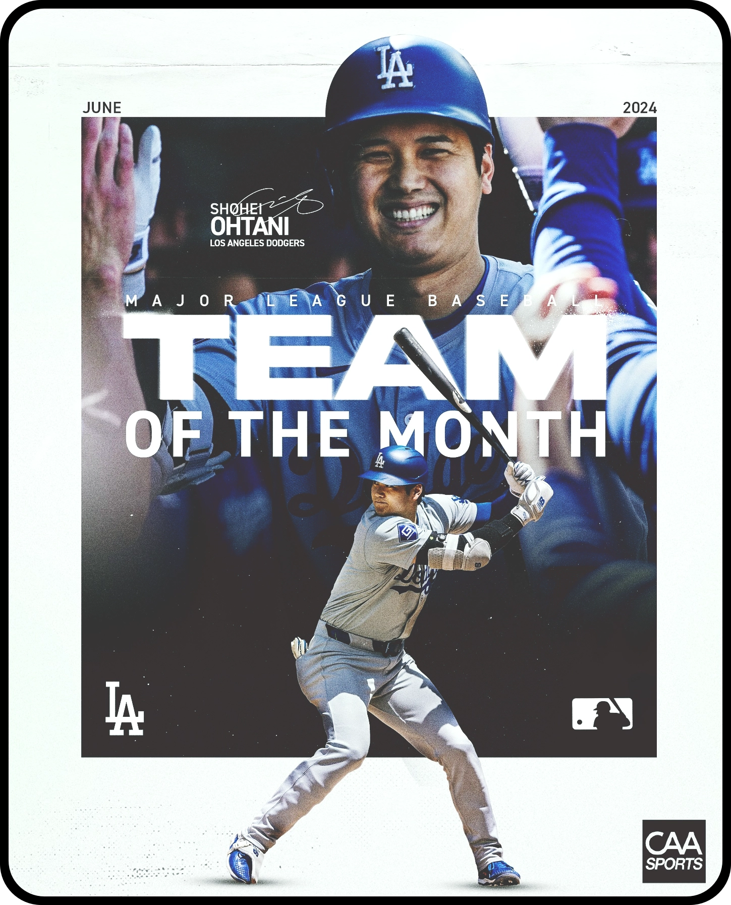 오타니 mvp (최초 지명타자 및 mlb 양대리그)