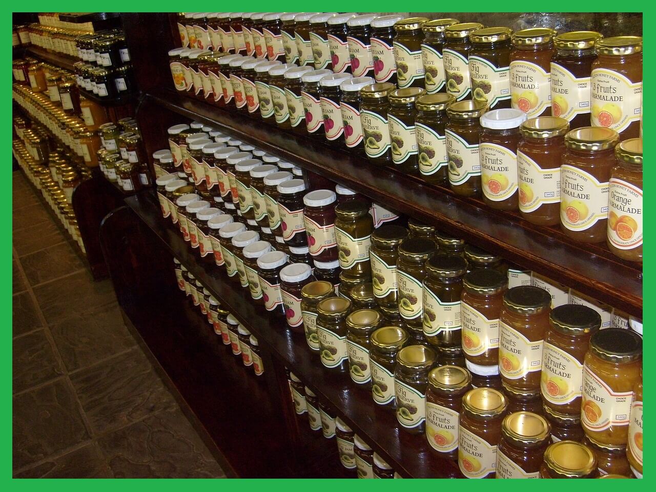 진열대-잼