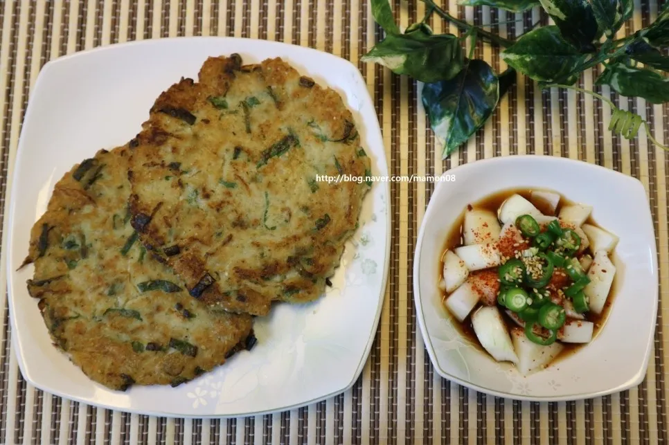 녹두전 만드는 방법 반죽 비율 비법_5