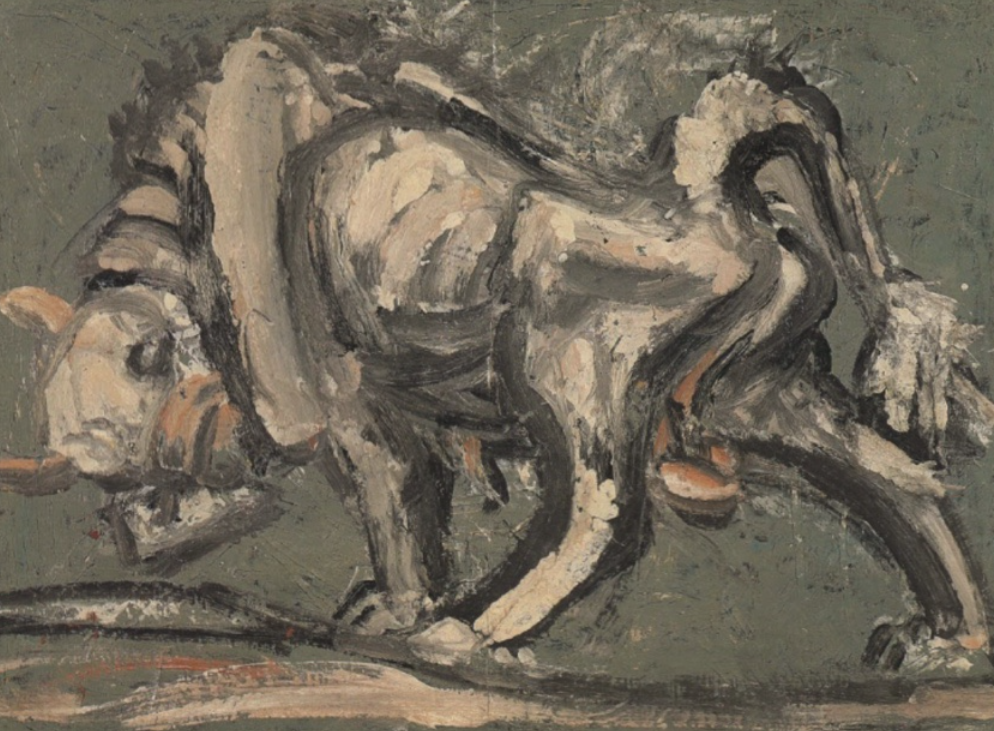 이중섭의 황소 이미지