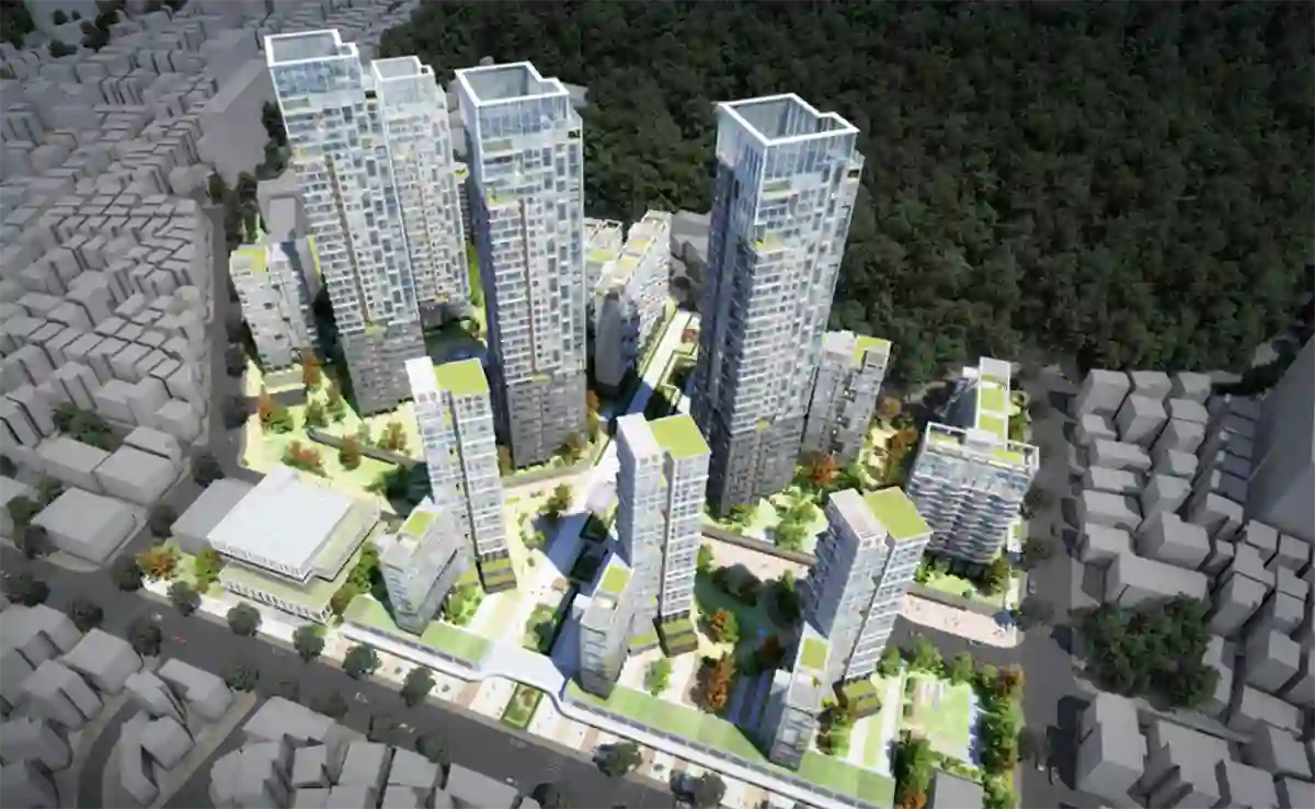 시흥1구역-1170세대아파트-조감도