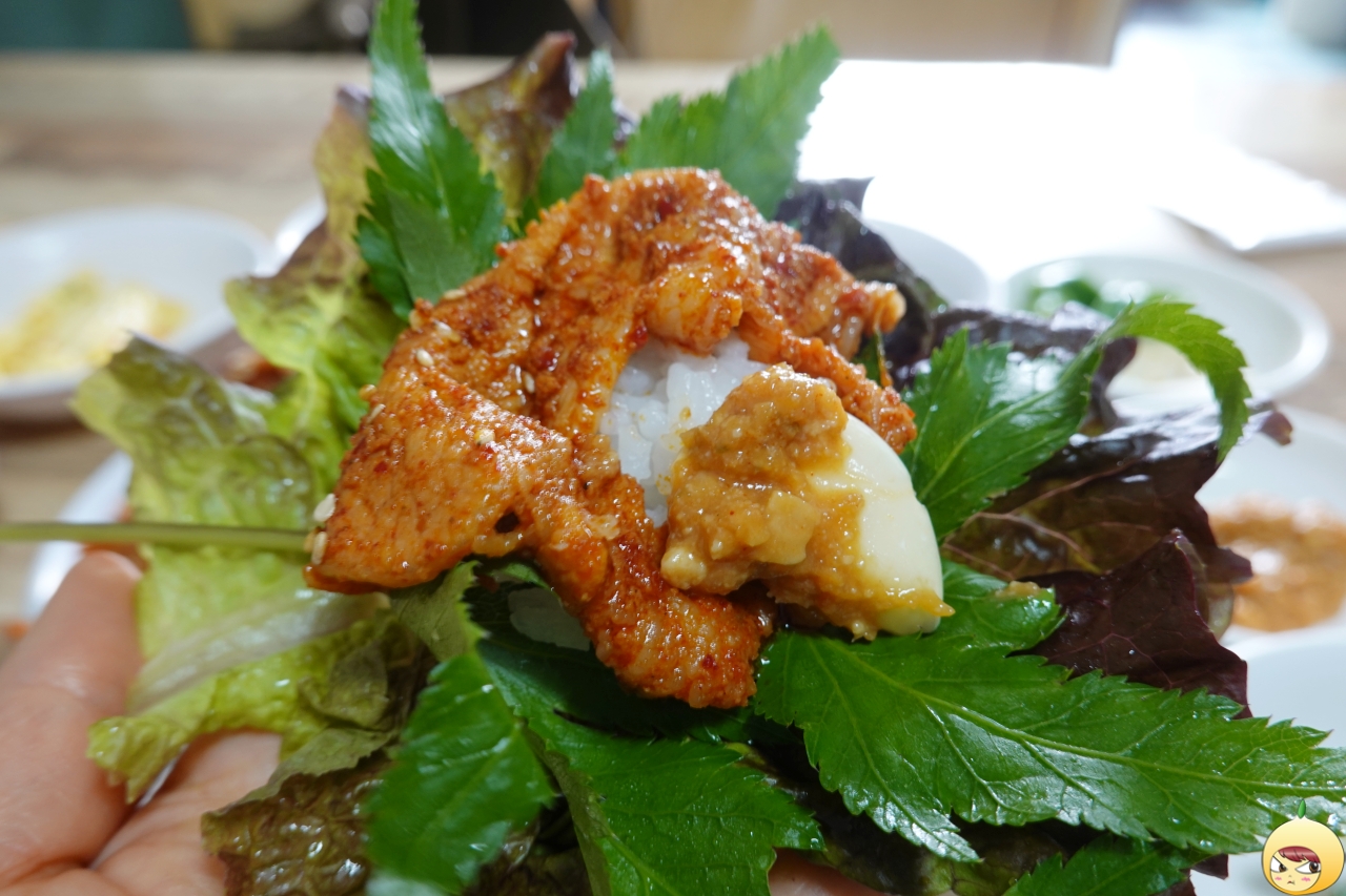 시작은 당귀쌈으로